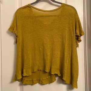 Anthropologie asymmetrical top